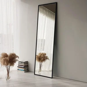 Outlet Spegel 60x50 cm Svart - Inredning