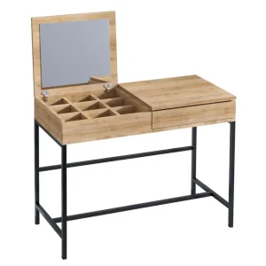 Kundfavorit Sminkbord 45x100 cm Natur/Svart - Möbler