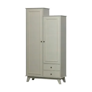 Portsea Förvaringsskåp 98x190 cm Offwhite - Förvaring Fynd