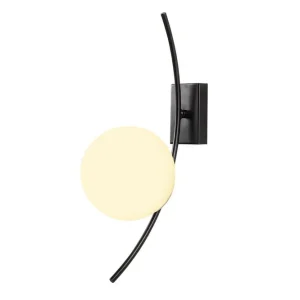 Vägglampa Kimbell Svart / Vit Svart / Vit - Belysning & el Begränsad tid