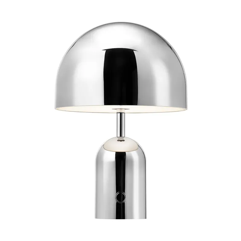 Bell Portabel lampa Silver LED Populär