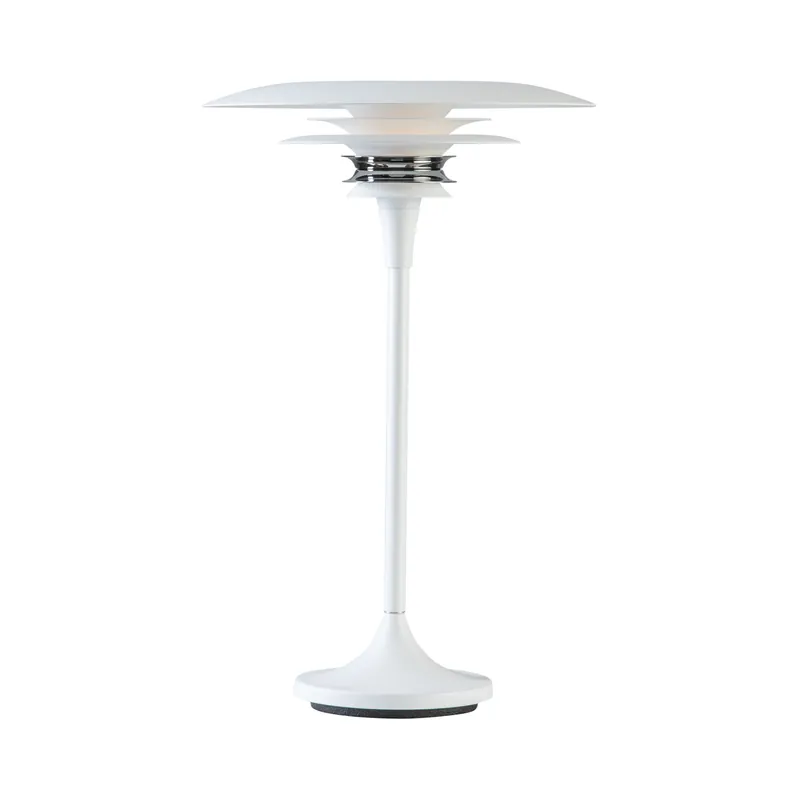 Begränsat antal Diablo Bordslampa D300 MattvitLg9 Inkl Ljuskälla