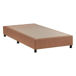 Sängbotten för Enkel Säng Silma Enkel Sängbas Kräm 90 x 200 cm - Möbler Utförsäljning