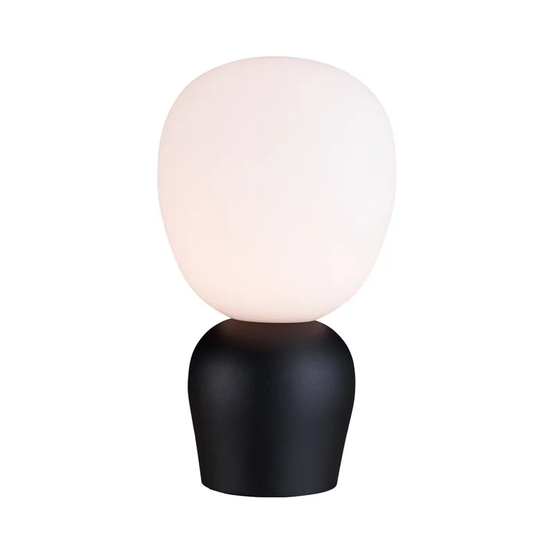 Begränsat erbjudande Buddy bordslampa Svartstruktur / Opalglas G9