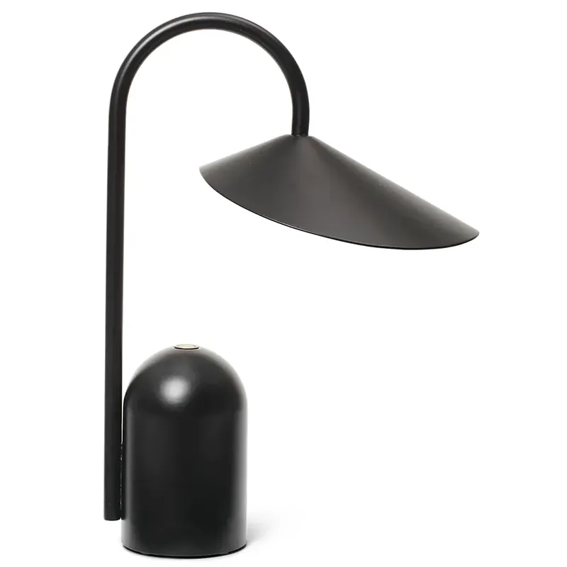 Arum Portabel Lampa Black Säker betalning