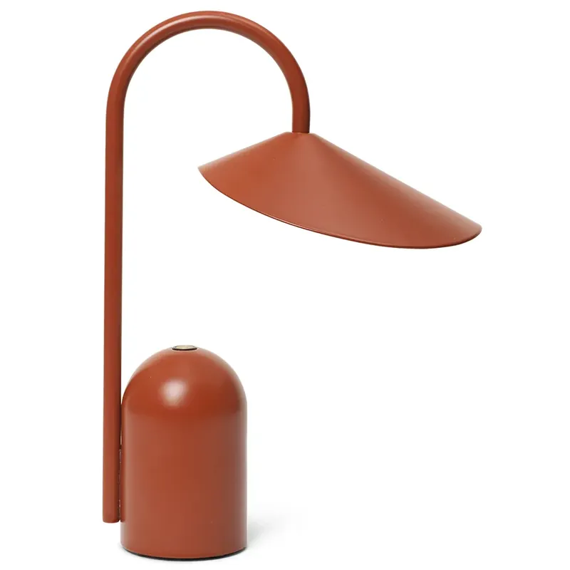 Arum Portabel Lampa Oxide Red Kampanj