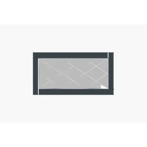 Billigare Spegel Elorwich Fume / Vit Fume / Vit - Inredning