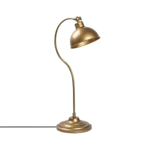 Endast idag Bordslampa Moonridge Rany Guld - Belysning & el