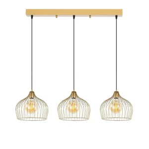 Endast idag Taklampa Meron Shiny Gold Horizontal Guld - Belysning & el