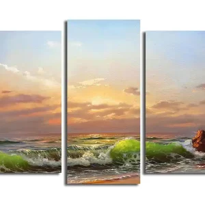 Begränsat antal Canvastavla Kitchen 3-pack Flerfärgad 20x39 cm - Inredning