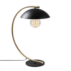 Bästa pris Bordslampa Mast Svart / Rany Guld/Svart - Belysning & el