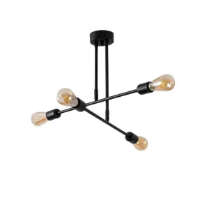 Kundfavorit Taklampa Pareek Svart Svart - Belysning & el