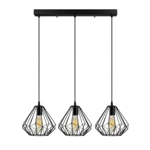 Säker betalning Taklampa Almasi Three Svart Svart - Belysning & el