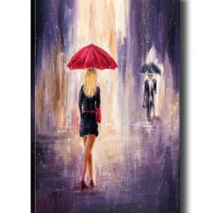 Dekorativ Canvastavla 50x70 cm Flerfärgad - Inredning Billigare