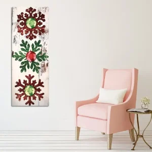 Dekorativ Canvastavla 30x80 cm Flerfärgad - Inredning risnedsättning