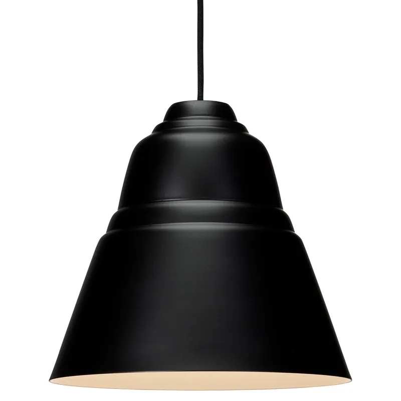 Begränsat antal Relief Pendel D300 Mattsvart/Gråbeige