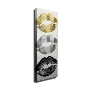 Dekorativ Canvastavla 30x80 cm Flerfärgad - Inredning Erbjudande