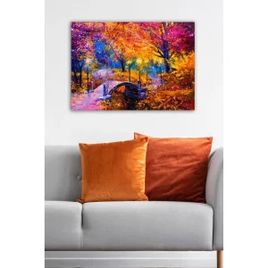 Dekorativ Canvastavla 50x70 cm Flerfärgad - Inredning Kampanjpris