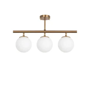 Ljuskrona Sone Vintage Horisontell Koppar - Belysning & el Beställ nu