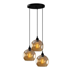 Extra rabatt Taklampa Elanorstead Tre Rany / Svart Guld/Svart - Belysning & el