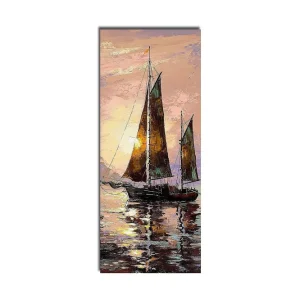 Rabatt Decorative Canvas Painting 30x70 - Inredning