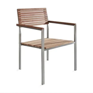 Begränsad tid Viareggio Trädgårdsstol 6 St 53 cm - Utemöbler