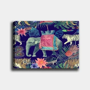 Dekorativ Canvastavla 50x70 cm Flerfärgad - Inredning Rabatt