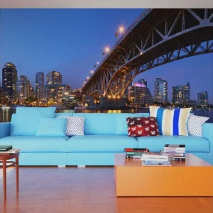 Utförsäljning Fototapet XXL Granville Bridge Vancouver Canada 550x270 - Inredning & dekor
