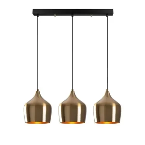Endast denna vecka Taklampa Chichela Tre Vintage Guld - Belysning & el