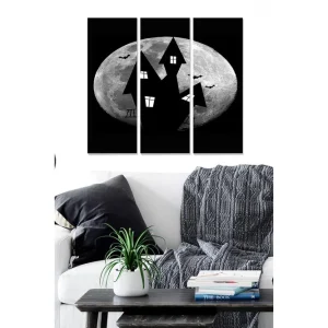 Tavla Scenic 3-pack Flerfärgad 20x50 cm - Inredning Snabb frakt