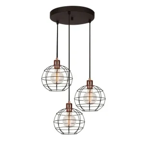 Endast denna vecka Taklampa Majrulalini Black Treuttag Treuttag - Belysning & el