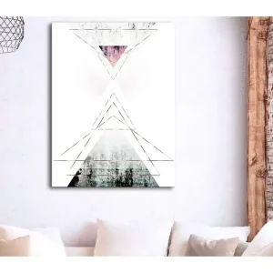 Tavla Geometric Abstraction (1 Part) Vertical 60x90 - Inredning & dekor Reapris