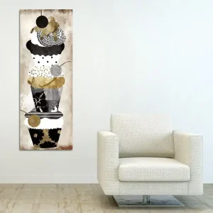 Endast denna vecka Dekorativ Canvastavla 30x80 cm Flerfärgad - Inredning