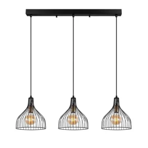 Taklampa Talnor Horizontal Three Brons/Svart - Belysning & el Köp nu