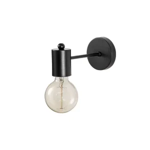 Utförsäljning Vägglampa Hexaia Svart Svart - Belysning & el