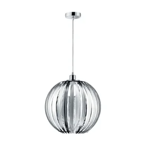 Zucca Taklampa 40cm E27 krom - Belysning Bästa pris