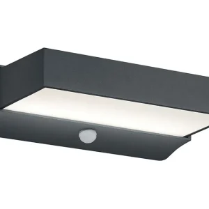 Beställ idag Cuando LED Vägglampa rörelsessensor antracit - Belysning