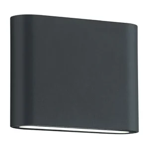 Thames II LED Vägglampa 11,5x9 cm antracit - Belysning Expressleverans
