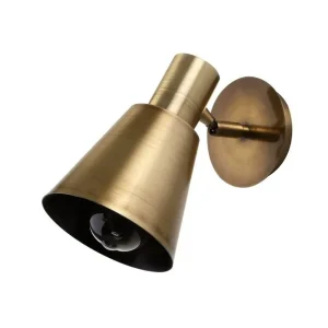 Populär Vägglampa Gullis Triangular Antik Guld - Belysning & el