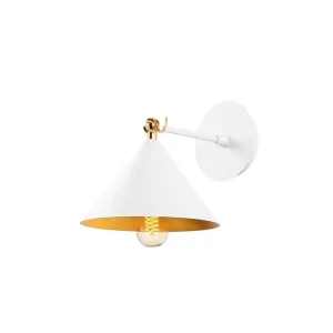Handla nu Vägglampa Adrim Vit Vit - Belysning & el