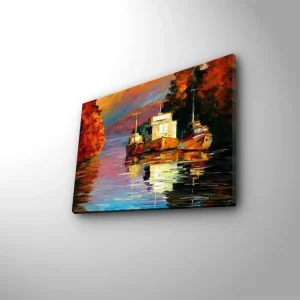 Dekorativ Canvastavla 28x38 cm Flerfärgad - Inredning Rabatter