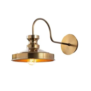 Billig Vägglampa Adrimq Rany Guld - Belysning & el