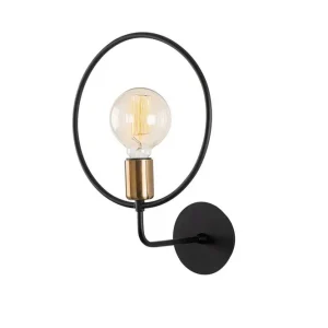 Köp online Vägglampa Sufia svart Svart - Belysning & el