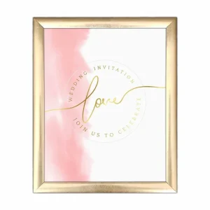 Tavla Sign med Ram Flerfärgad 23,5x28,5 cm - Inredning Kampanjpris