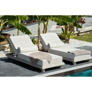 Sista chansen Solstol Taharoa Beige Beige - Utemöbler