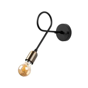 Fynd Vägglampa Ranju Svart / Antik Brons/Svart - Belysning & el