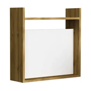 Toppley Väggskrivbord 60 cm med Förvaring Hyllor - Möbler Bästa pris
