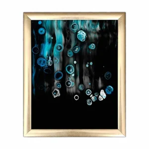 Tavla Abstract med Ram Flerfärgad 23,5x28,5 cm - Inredning Populär