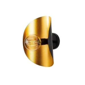 Vägglampa Sugana Giada Svart / Rany Guld/Svart - Belysning & el Sänkt pris