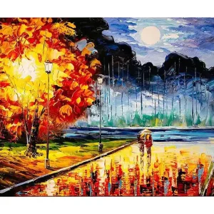 Köp nu Dekorativ Canvastavla 50x70 cm Flerfärgad - Inredning